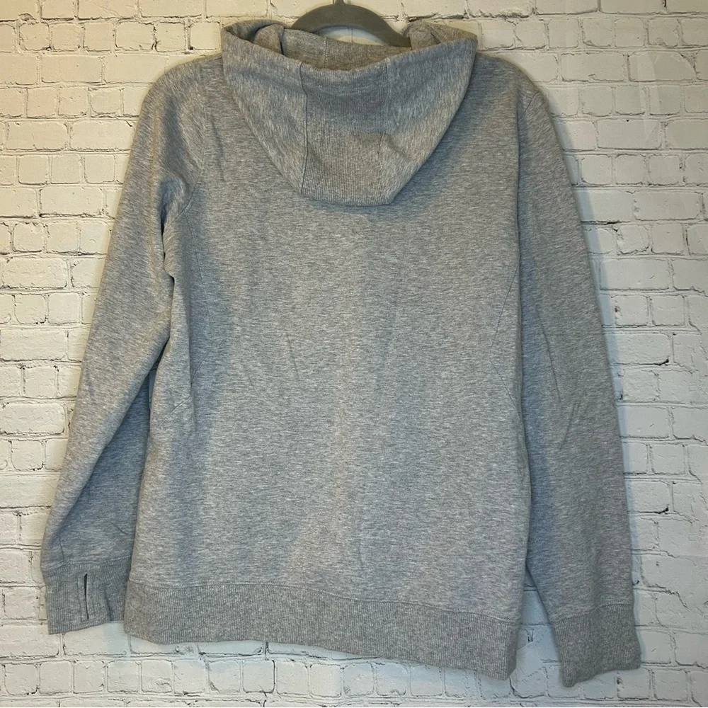 L.L. Bean Cozy Camp Hoodie Heather Gray Size Small - Picture 2 of 7